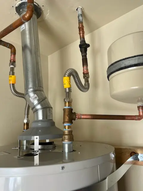 Water heater installation and plumbing repair in Mansfield Four Corners