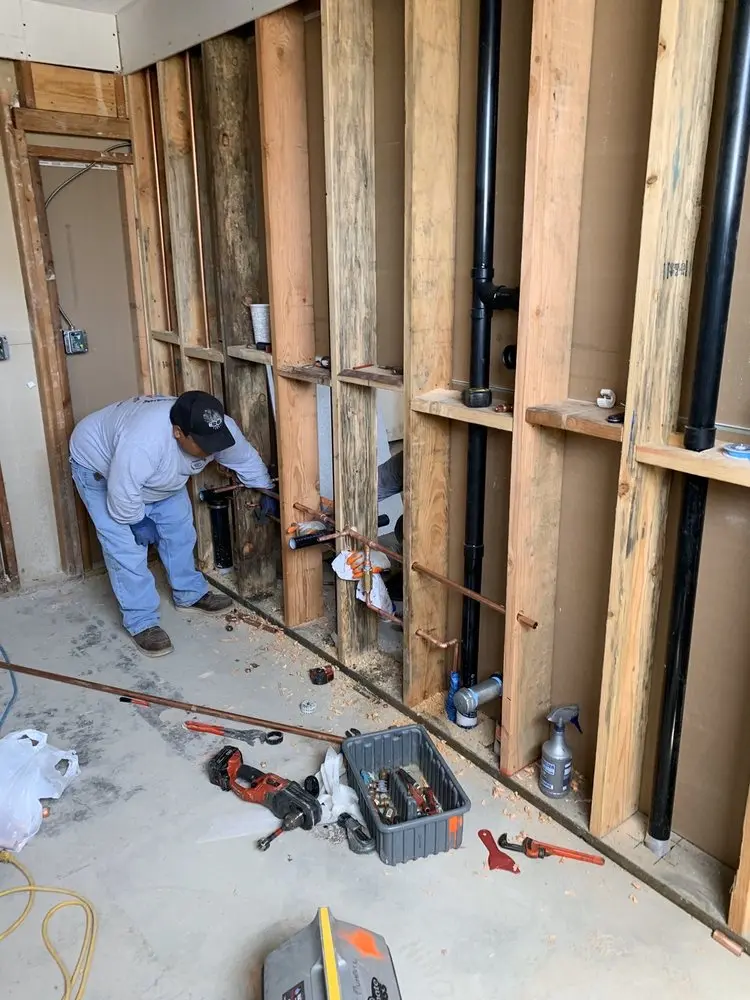 Commercial rough-in plumbing for Commercial Plumbing in Mansfield Four Corners